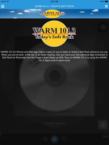 【免費娛樂App】WARM 101.3-APP點子