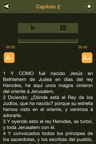La Santa Biblia con audio screenshot 3