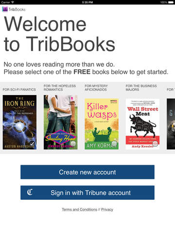 【免費書籍App】TribBooks: from the Chicago Tribune-APP點子