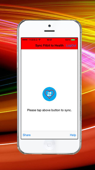 Sync from Fitbit to Health app