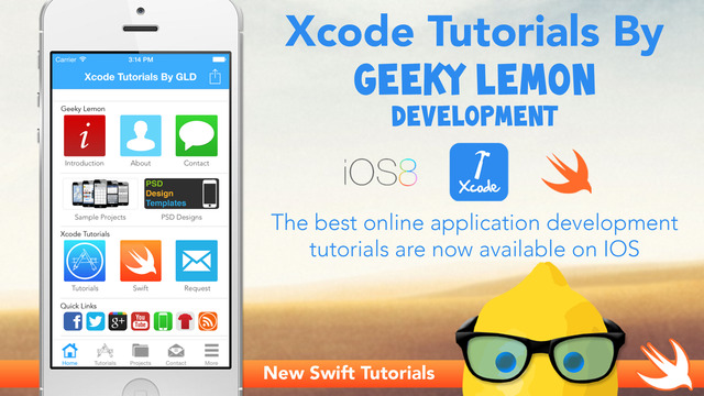 Xcode Tutorials By Geeky Lemon Development