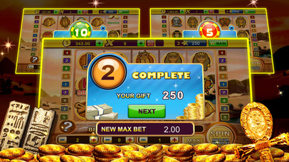 Screenshot 4 A Pharaoh’s Gold Las Vegas Progressive Casino Slots