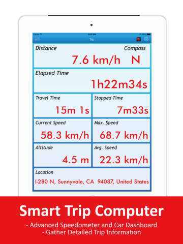 免費下載交通運輸APP|Smart Speed Tracker - GPS Speedometer, HUD and Trip Computer app開箱文|APP開箱王