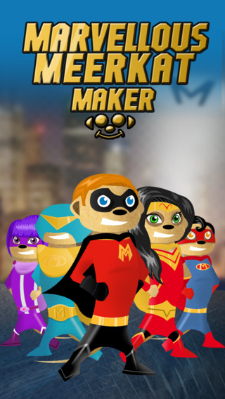 Marvellous Meerkat Maker - Superhero builder and Creator