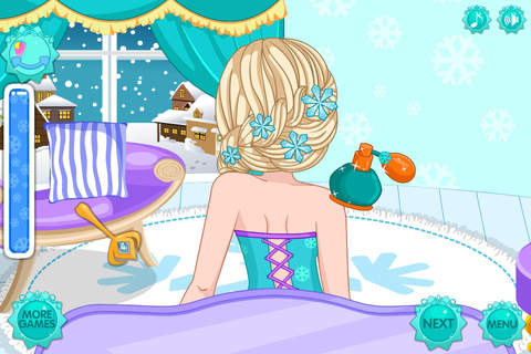 Snow Queen Makeup - Girl games screenshot 4