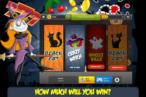 Halloween Slots PRO - Win Big in this Casino Gold Rush screenshot 3