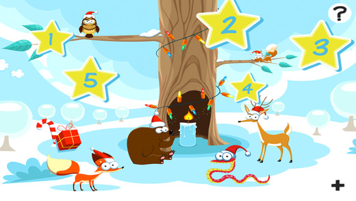 Christmas Animals in The Winter Wonderland: Kids-Game Tricky Puzzle for My Baby