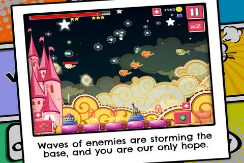 Nya Flying Zoo - FREE - Blast Nya Animals Off The Sky Defense Tower Strategy Game screenshot 2