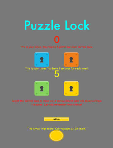 Puzzle Lock screenshot 2