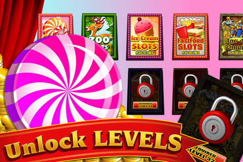 Addictive Sweet Jelly Candy Balls Splash of Land Jackpot Casino Games screenshot 2