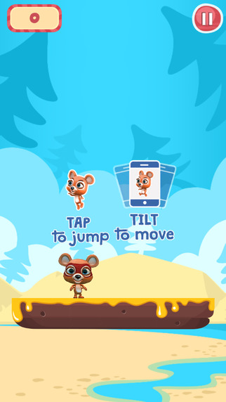 【免費遊戲App】Teddy Bear Jump - Infinite Hunt on Fish Island - Survival Tilt & Run Game-APP點子