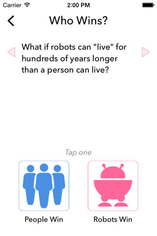 RobotsWin^100 - Keep Score of People versus Robots with Privacy Built-In screenshot 3