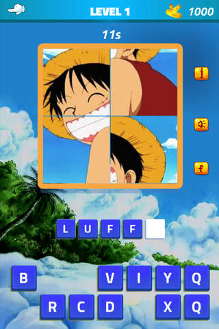 Quiz That Pics : Anime Puzzles Character For  One Piece Games screenshot 2