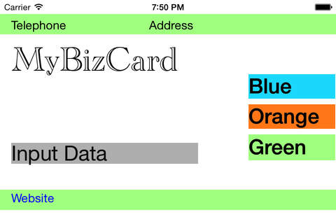 MyBiziCard screenshot 4