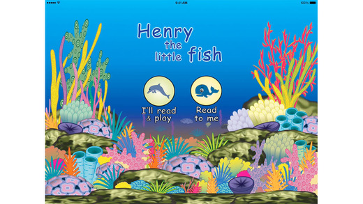 Henry The Little Fish – An interactive children’s story book app