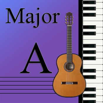 Learn Music Major Scale Notes: Key of A LOGO-APP點子