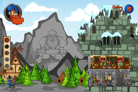 Angry Dwarf: Ogre Cannon – The Orc Targeting Game screenshot 3