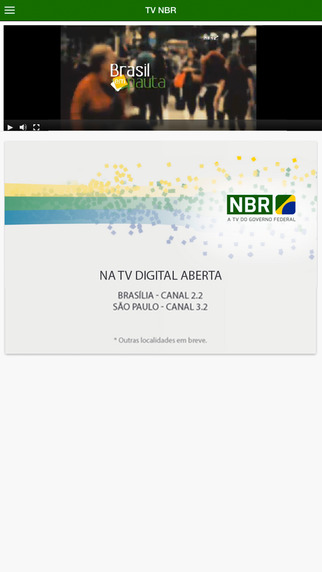 TV NBR - A TV do Governo Federal