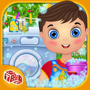 Baby Clothes Kids Laundry Time - Washing & Dry Cleaning Mommy’s Little Helper LOGO-APP點子