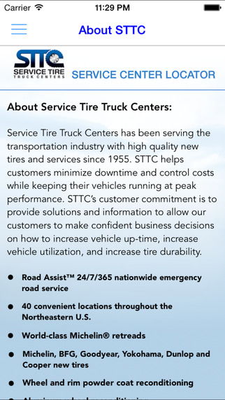 免費下載商業APP|STTC™ | Service Tire Truck Centers™ Locator with RoadAssist™ 24 Hour Emergency Truck Tire Service app開箱文|APP開箱王