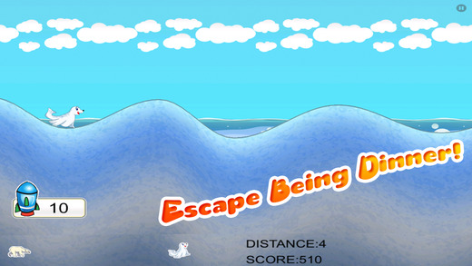 Arctic Seal Escape - Crazy Snow Hill Chase