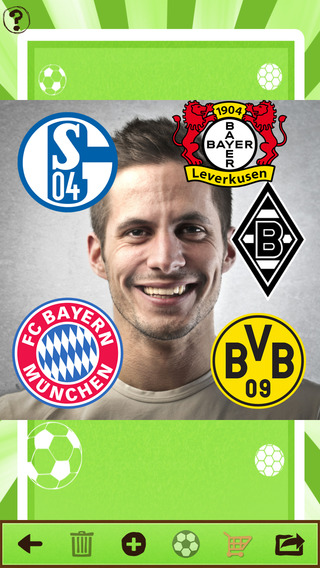 Fan Football – Soccer Photo Stickers Germany Bundesliga edition