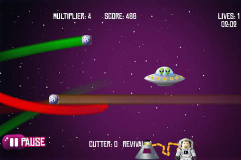 Ribbon - The Space Survival Game screenshot 2