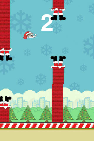 Flappy Christmas Parody screenshot 2