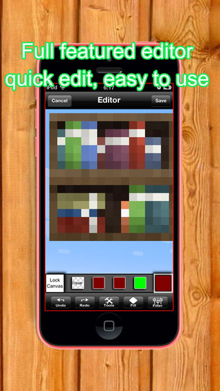 【免費遊戲App】Texture Creator Editor Pro for Minecraft-APP點子