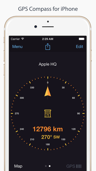 Anchor Pointer — GPS Compass Traveler's Navigator