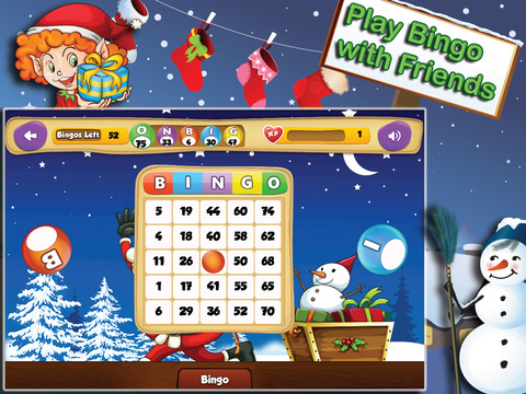 免費下載遊戲APP|A Christmas Bingo - FREE Cards Bingo Qingo for X-Mas Holidays app開箱文|APP開箱王