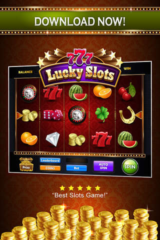 777 Lucky Slots : Win Big with Free Vegas Casino Slot Machine Game screenshot 4
