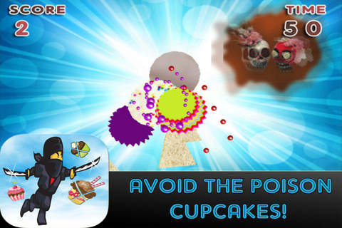 Cupcake Samurai Ninja - Slash The Cake Story! screenshot 3