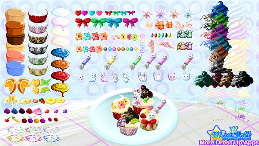 【免費遊戲App】Flower Cupcake Designer-APP點子