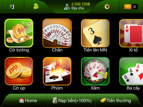 【免費遊戲App】Game Đánh Bài HD - Tặng Xu-APP點子