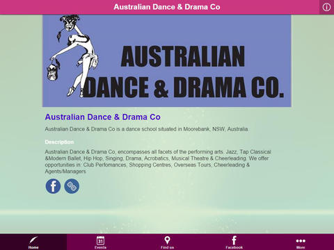 【免費商業App】Australian Dance & Drama Co-APP點子