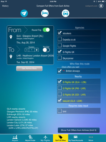 Glasgow Airport +Flight Tracker Premium HD screenshot 4