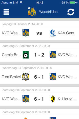 KVC Westerlo screenshot 2