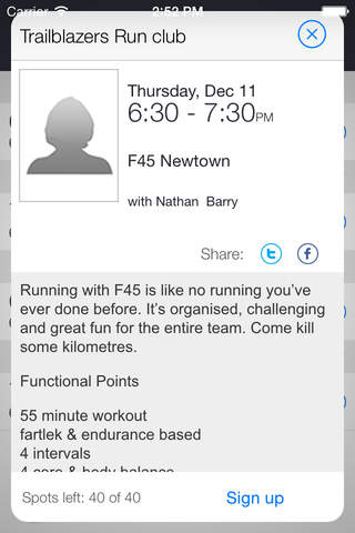 F45 Training Newtown screenshot 2