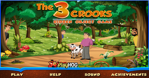 The Three Crooks - Free Hidden Object Games
