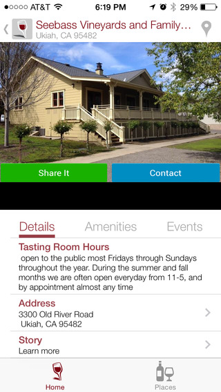 Mendocino Wine and Travel App