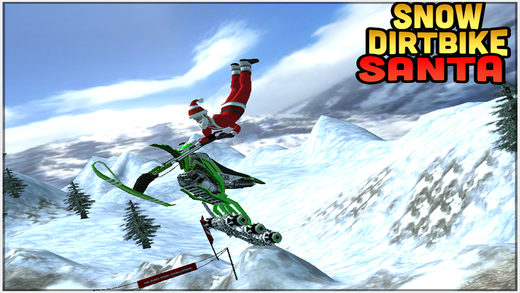 【免費遊戲App】Snow Dirt Bike Santa-APP點子