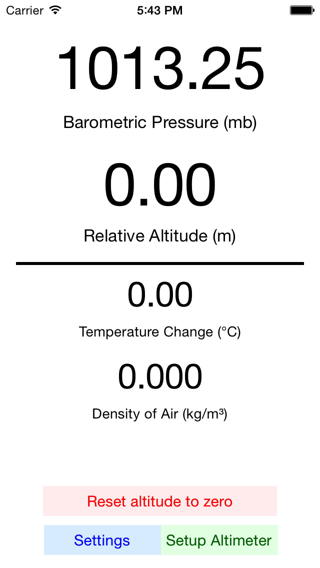 App Shopper: Barometer for iPhone 6 & 6 Plus (Weather)