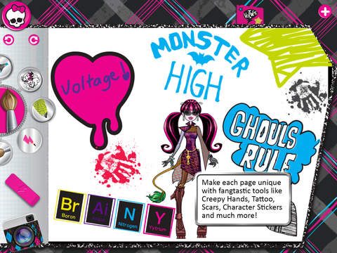 Monster High Fearbook screenshot 3