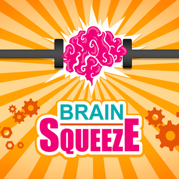 BrainSqueeze challenging 5-in-1 brain testers puzzles LOGO-APP點子