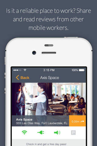 CubeFree App – Workspaces & Cafes with Wi-Fi screenshot 2