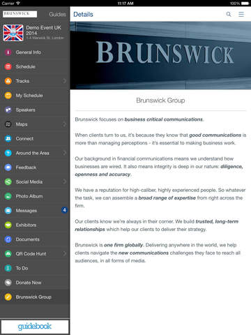 【免費商業App】Brunswick Events-APP點子