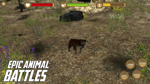 【免費遊戲App】Bulldog Simulator HD Animal Life-APP點子