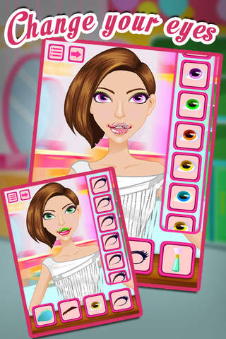 Fun Lips Dress up & Make up Games screenshot 3