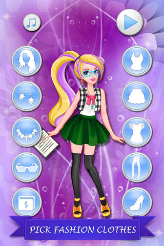 Teen Salon - Fashion Line Hero. Makeover Game screenshot 2